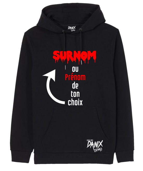 Sweat Surnom ou Prénom de ton choix